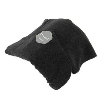 U-shaped neck support pillow in convex therapeutic form functioning as scarf bandana with cotton filling