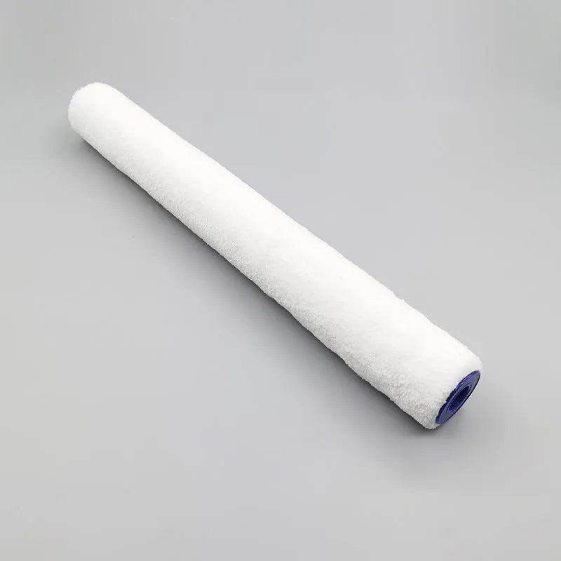 18-inch paint roller with three brush head types: long hair 18mm, medium hair 9mm, and short hair 6mm for wall painting