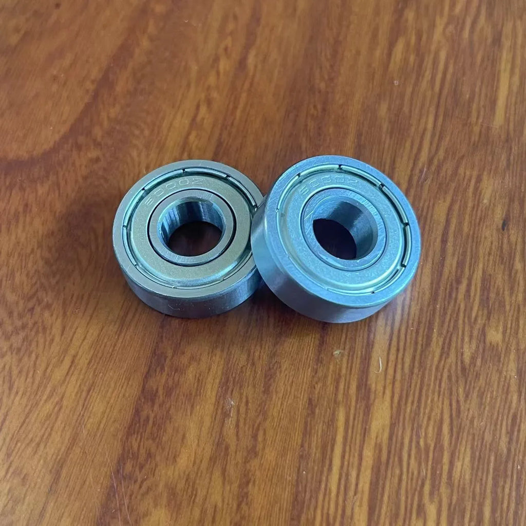 6000ZZ carbon steel deep groove ball bearing with metal shields, dimensions 10mm inner diameter by 26mm outer diameter.
