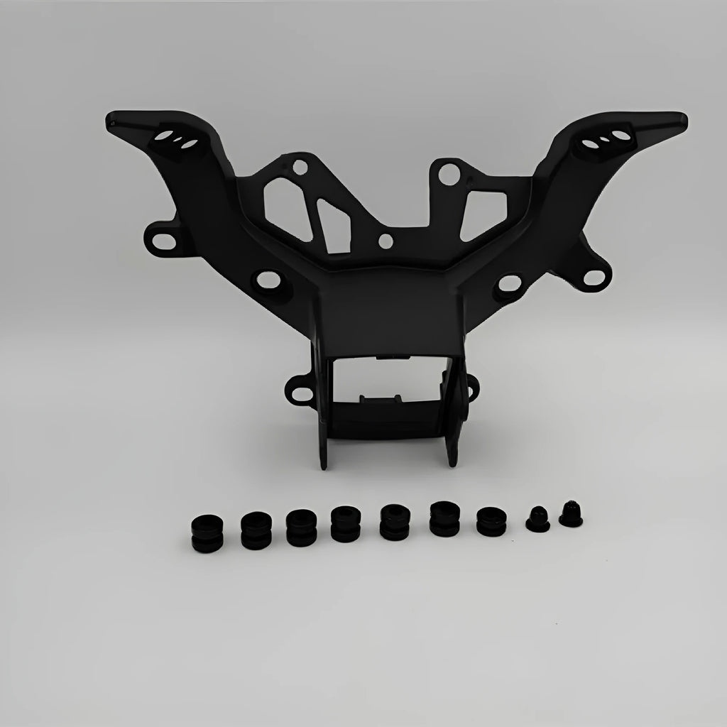 Black heavy aluminium headlight bracket for BMW S 1000RR motorcycle 2009-2018