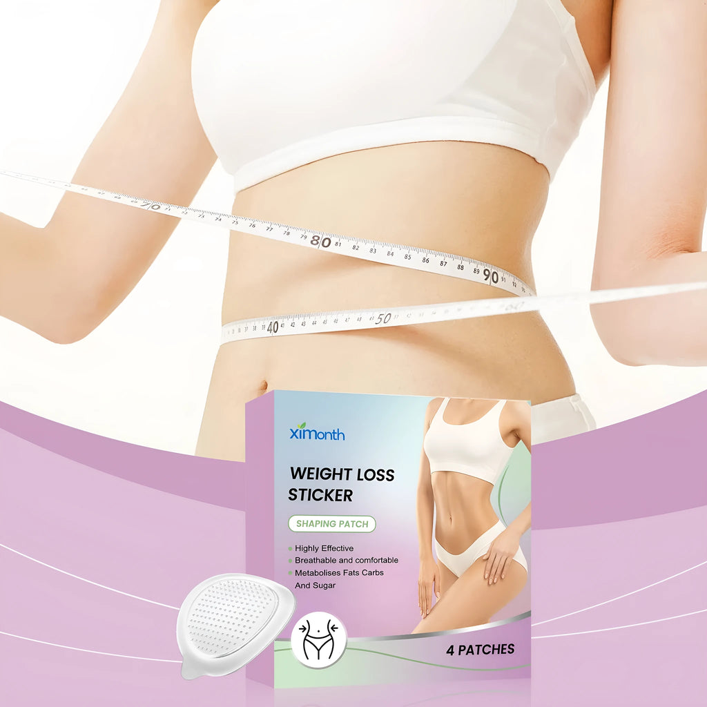 Four microneedle hydrogel body care patches with aloe and mint extracts in individual packaging