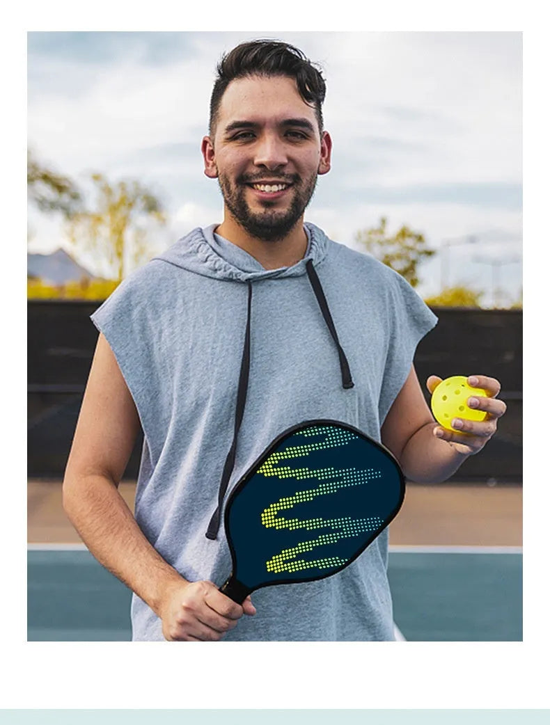 Fibreglass table tennis racket for outdoor sports, model CZXPK00561