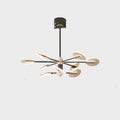 Iron frame and acrylic body LED chandelier pendant light with multiple heads