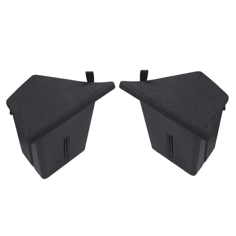 TPE trunk side storage box covers for Tesla Model 3 and Model Y vehicles