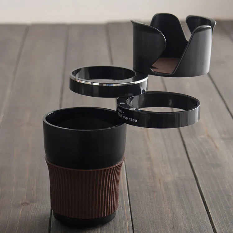 Car multifunction cup holder and phone bracket in five colour options