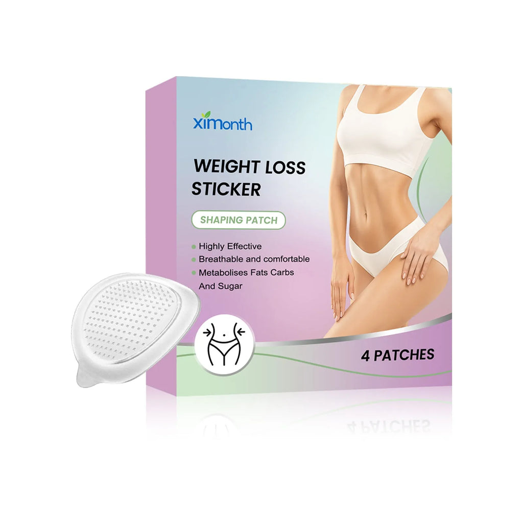 Four microneedle hydrogel body care patches with aloe and mint extracts in individual packaging