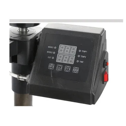 Black heat transfer machine with 70cm slate plate for T-shirt thermal printing