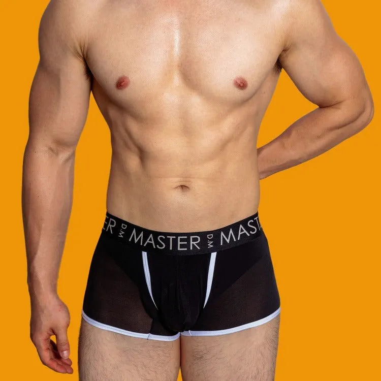 Men's ice silk casual shorts in low waist design with quick-dry function