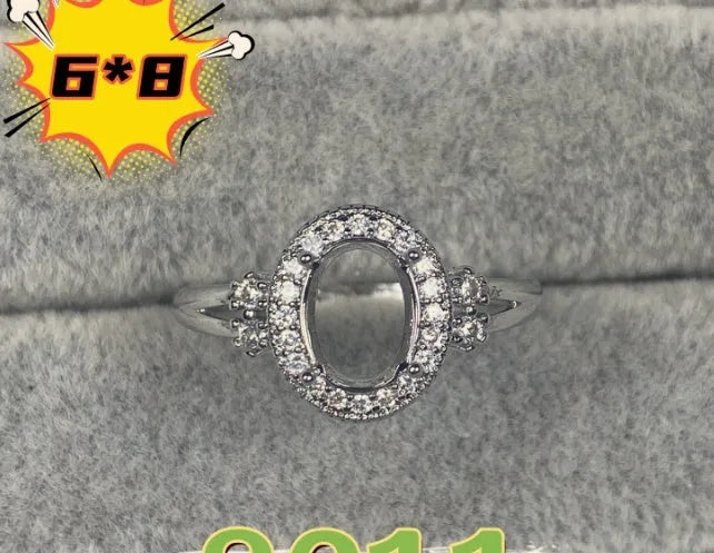Oval denier ring with open mouth design and five-pointed star ornament in electroplated copper