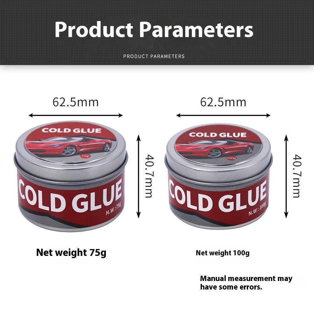 Automobile depression repair cold glue tube for car body dents and scratches