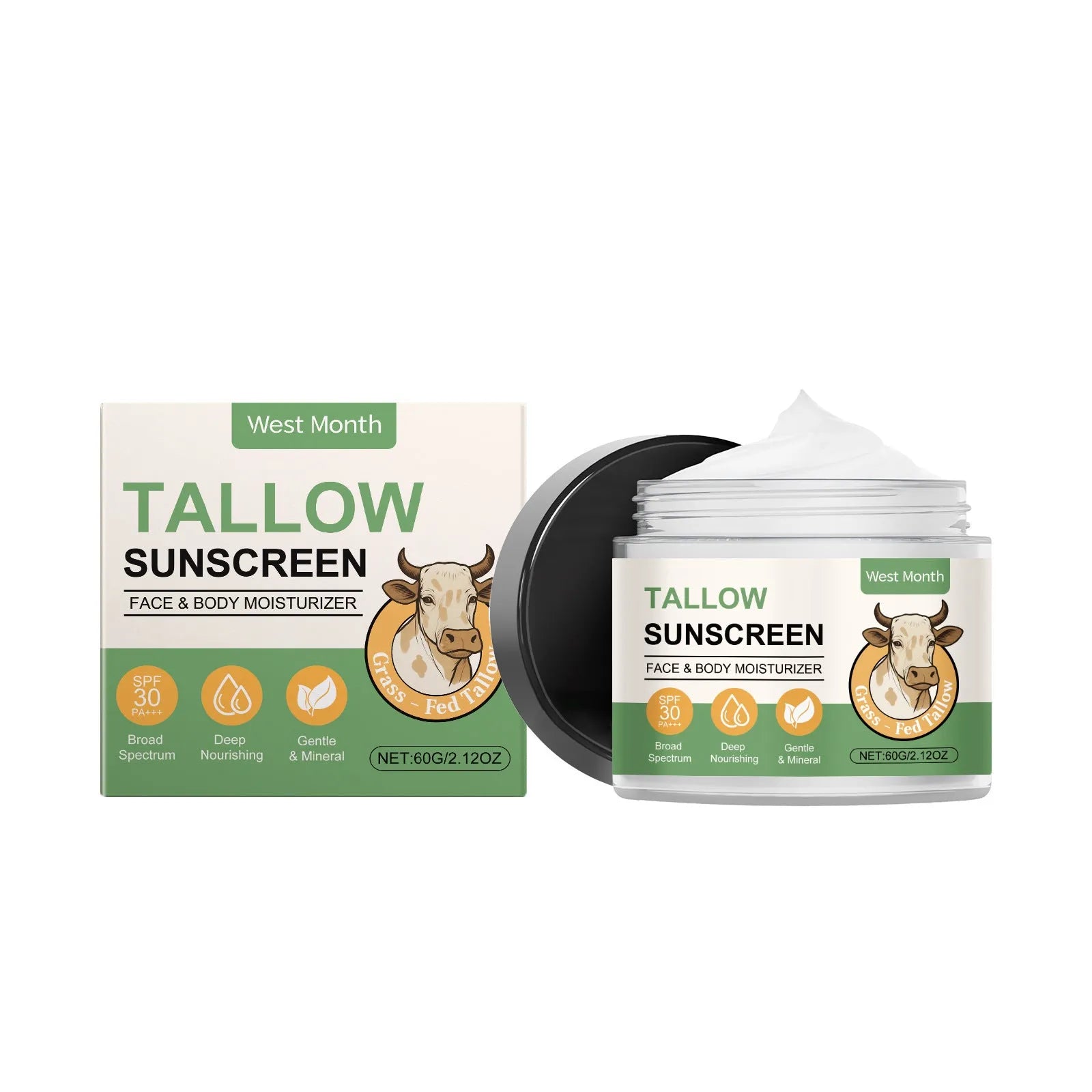 60g tube of Not Oily Moisturising Protective Cream sunscreen with hyaluronic acid.