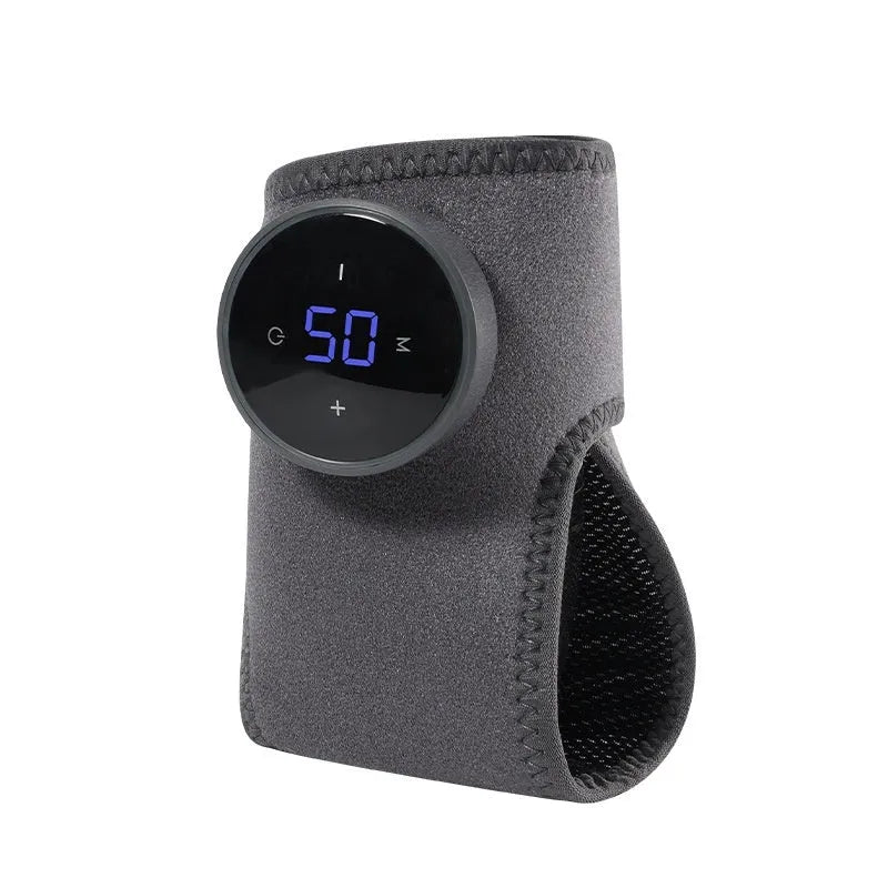 Multifunctional electric heating wrist ankle massager with USB power and vibration in light luxury style