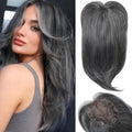 High temperature fibre wig for ladies in natural black, non-hot dye non-perm style suitable for any skin colour