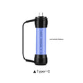 Mini portable keychain emergency charger for mobile phones with lithium battery