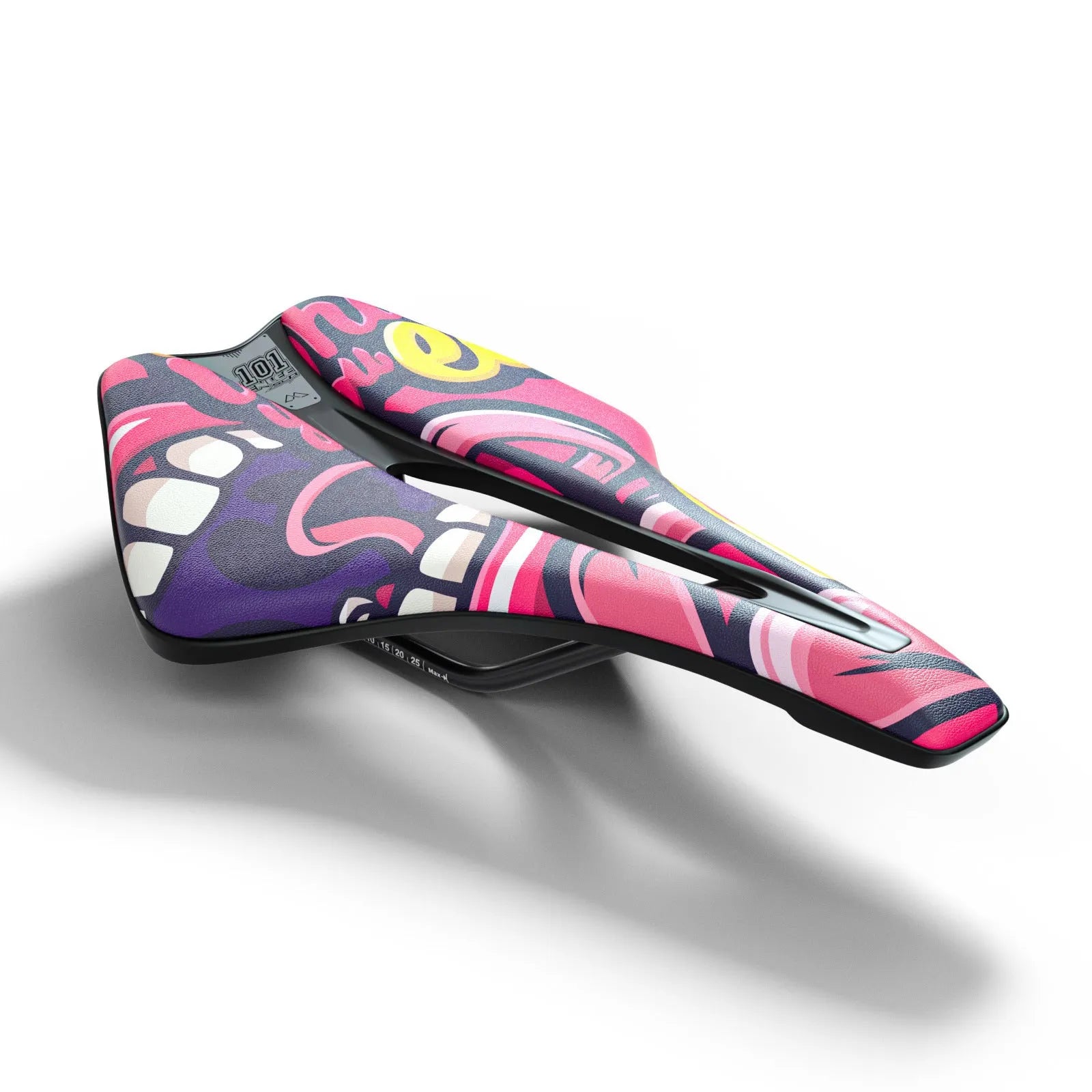 Bicycle saddle with ultra-light EVA cushion and hollow design in various colours