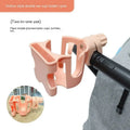 Universal ABS plastic car cup holder in black, green, or pink measuring 19x10x11.3cm