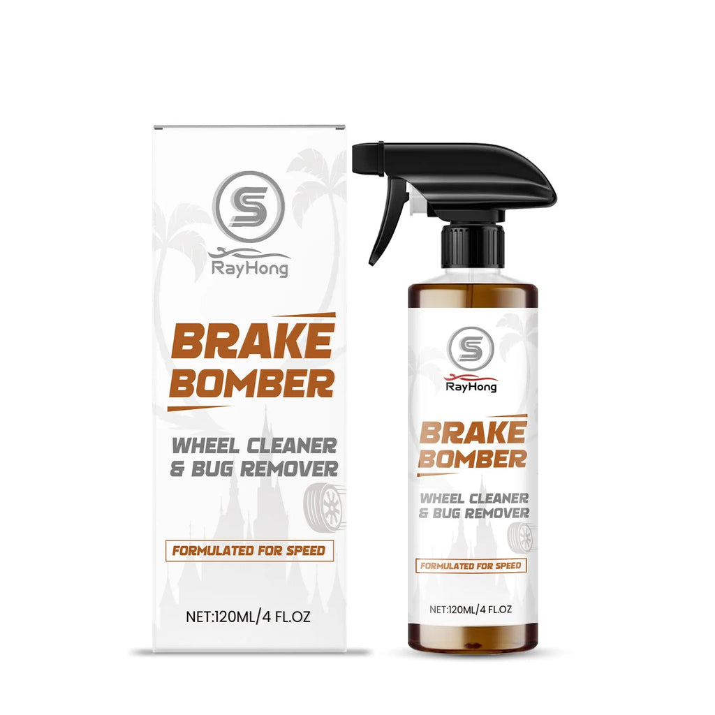 120ml water-based car wheel cleaner for brake dust removal on alloy wheels