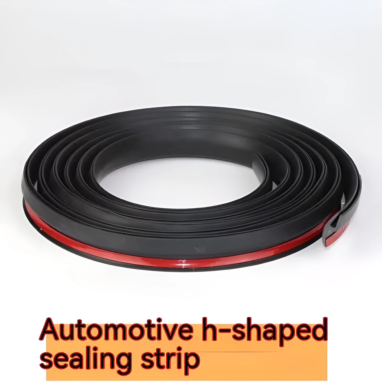 Car H-type self-adhesive sealing strip for automobile dustproof applications in two size options