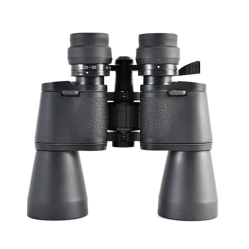 Outdoor telescope binoculars with 20-120x continuous zoom and 100mm objective lenses
