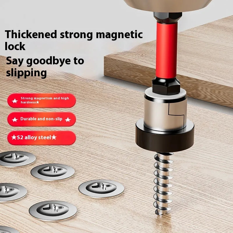 50mm S2 steel strong magnetic positioning bit for electric screwdrivers with high concentricity