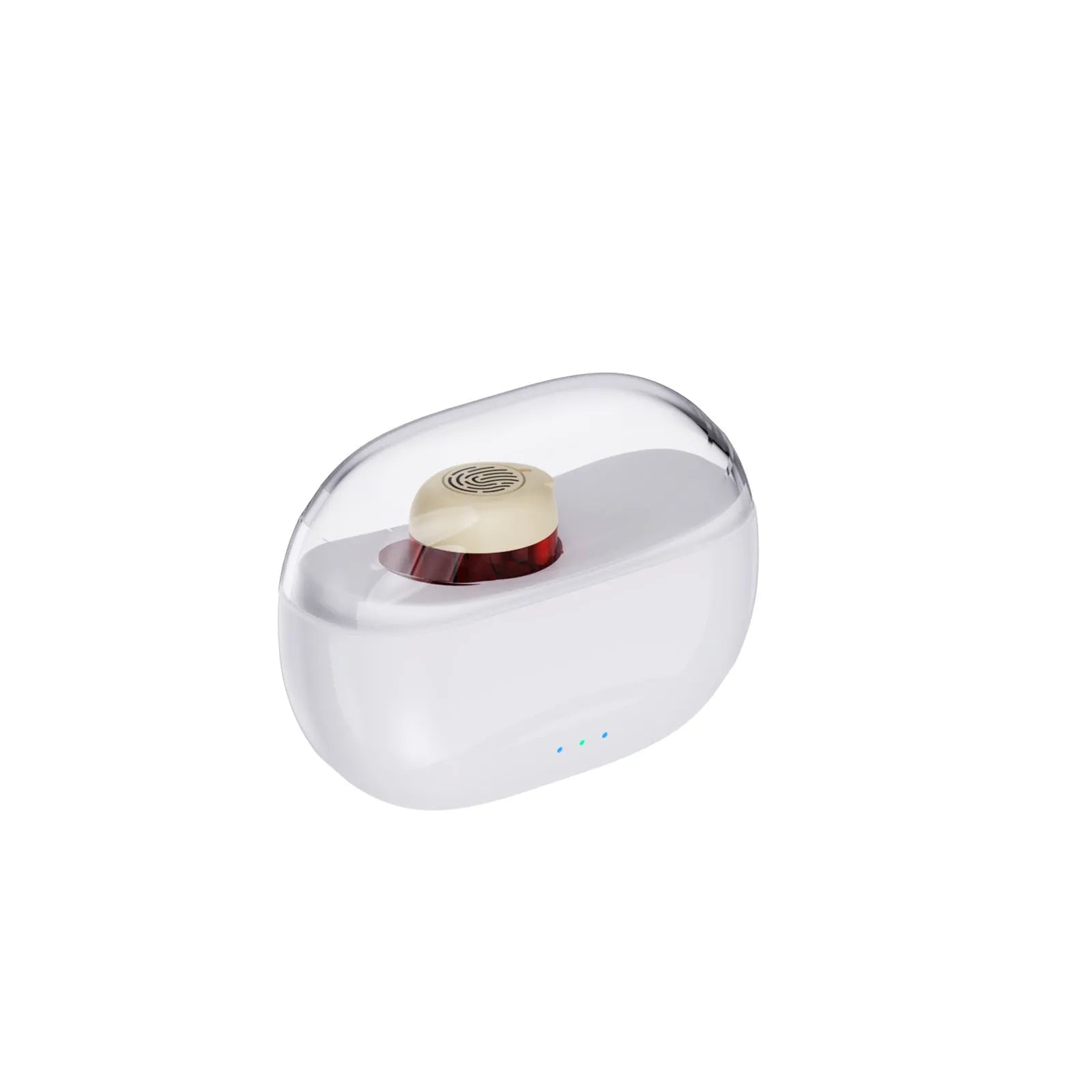 Hearing aid for elderly with intelligent noise reduction, touch control, Type-C charging, black colour option