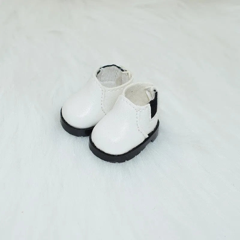 17cm high PU doll replacement shoes for 1/6 scale dolls in various styles and colours.