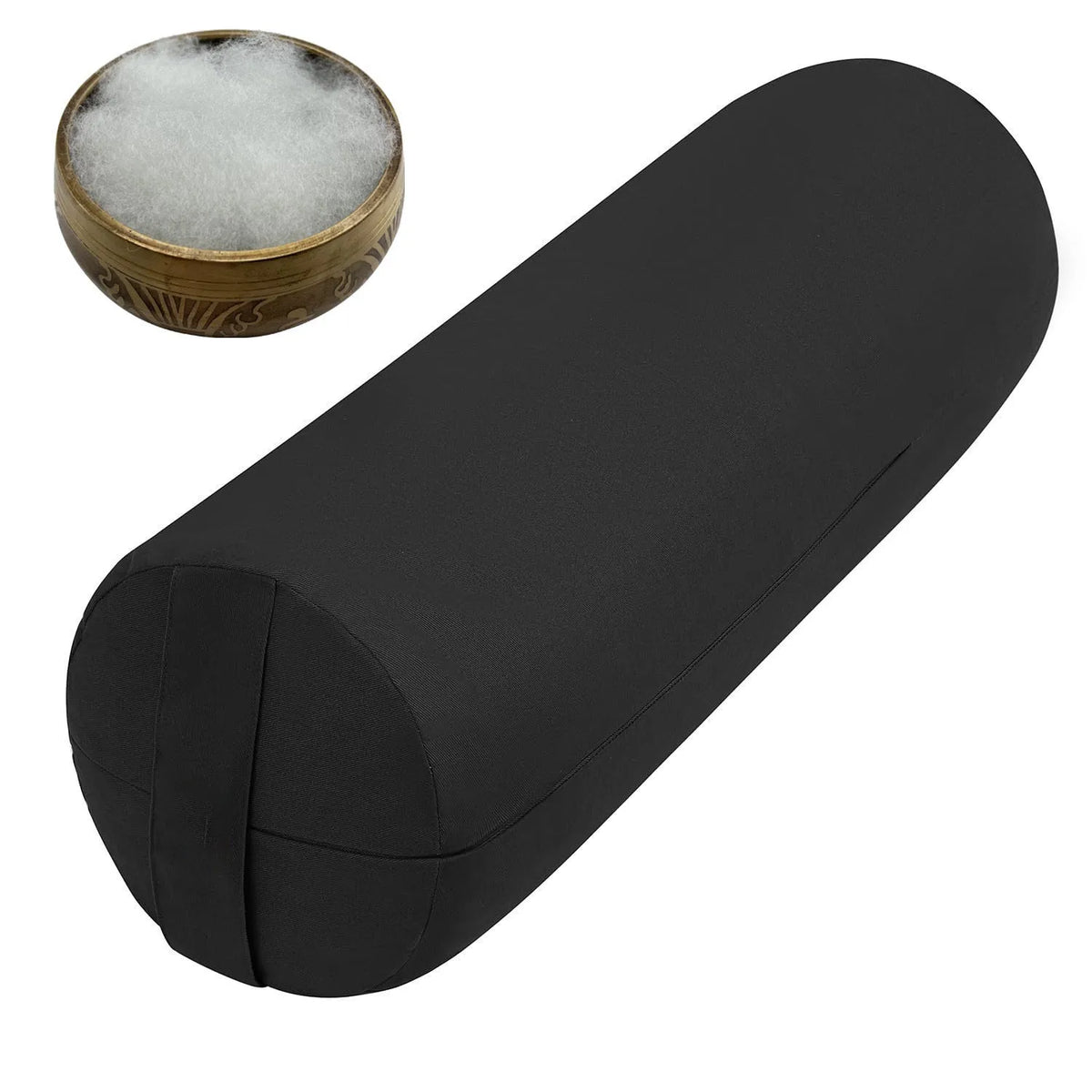 Yoga high elastic shoulder inverted bolster for health massage in square and round shapes