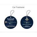 Car freshener neutral scent compact design for vehicle interior odour elimination