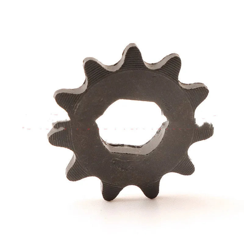 11-tooth cast iron motorcycle gear for 25hT8F chain reduction system