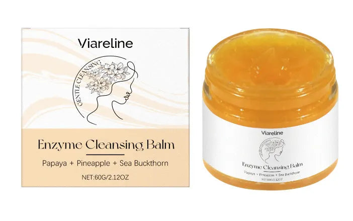 60g tube of deep cleansing makeup remover cream with coconut oil and fruit enzyme formulation