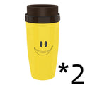 300ml double-walled travel cup with twist-top seal in cartoon pattern design