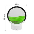 Creative decompression quicksand painting small night lamp USB 5V 7W 160x185mm colour options black blue green purple red yellow
