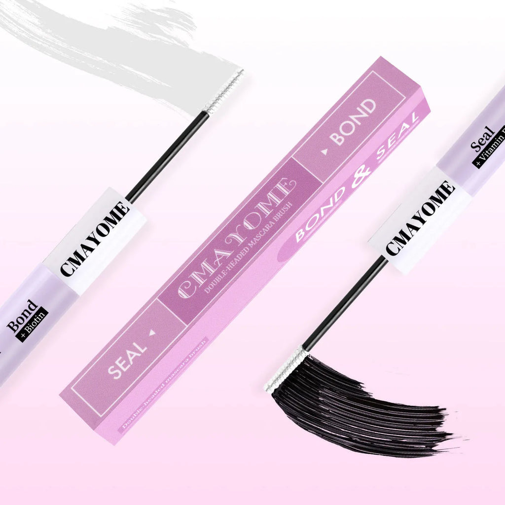 Double-headed eyelash glue waterproof quick setting split type for lash extensions adhesive