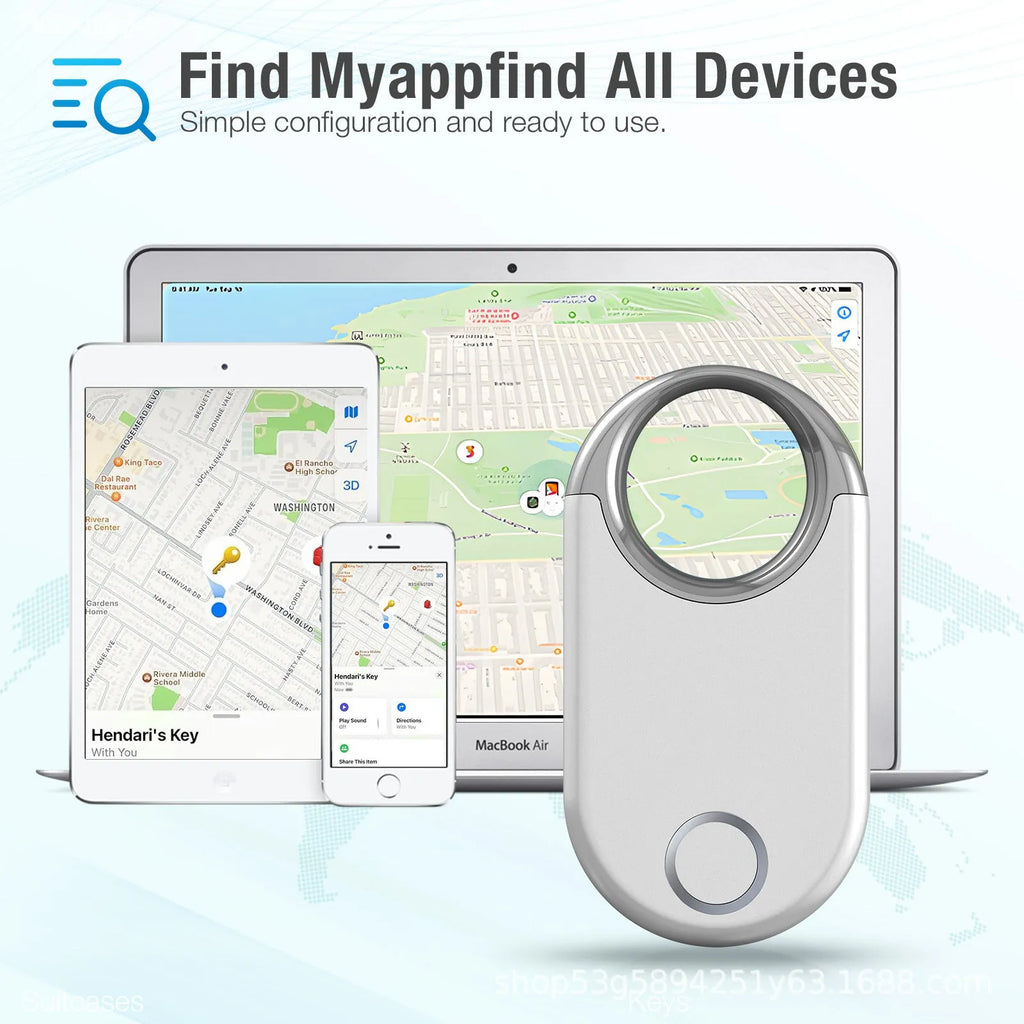Black and white GPS tracker device with USB port for pet child anti-loss tracking