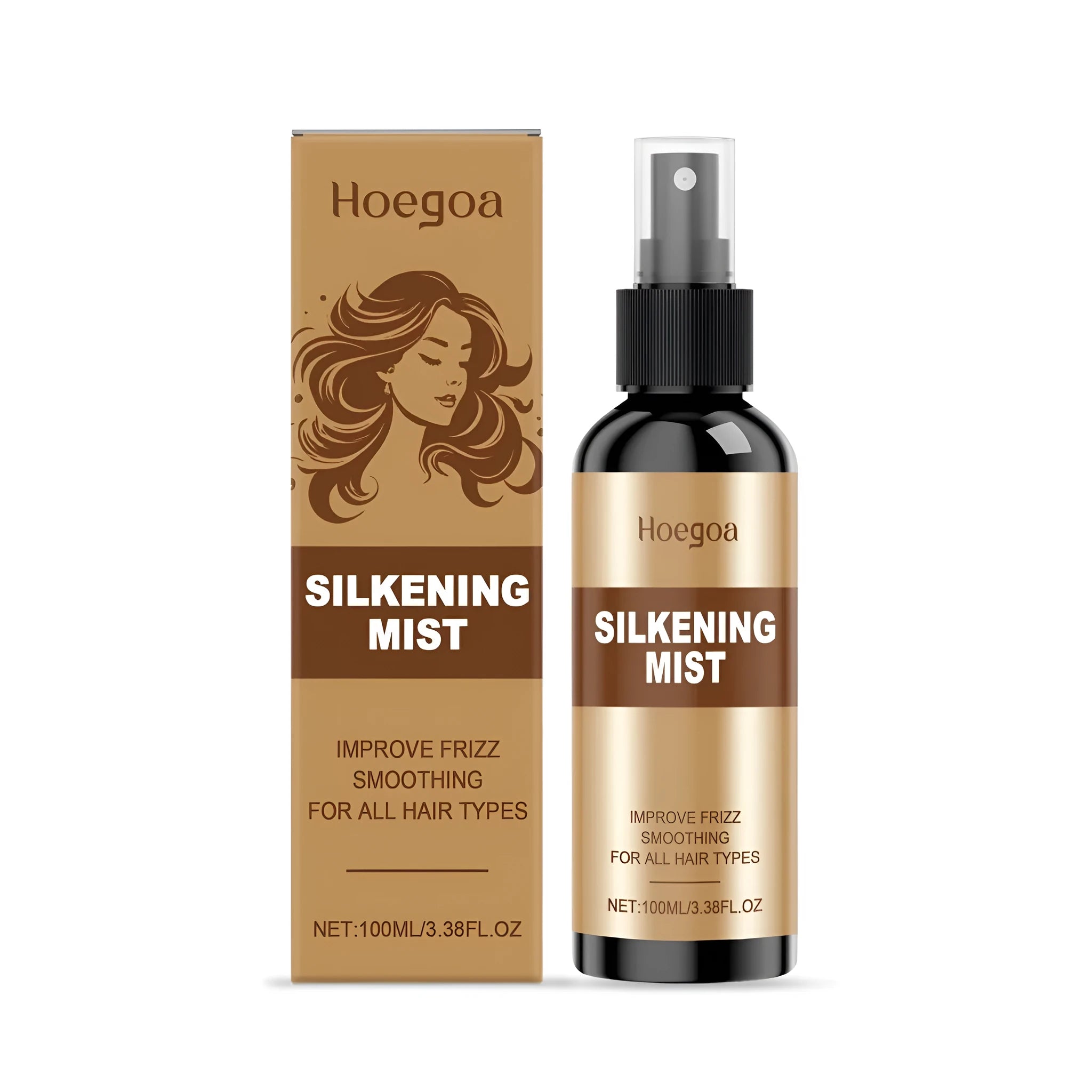 100ml hair care spray bottle with ginger and rosemary formula