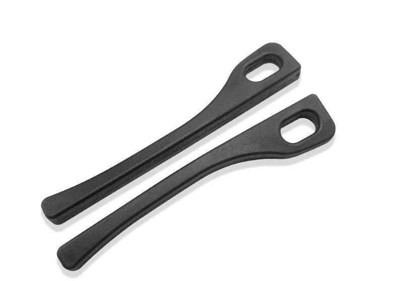 Car seat gap sealing strips in four colour options showing polyresin construction and integrated handle