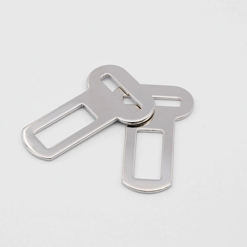 26mm silver metal pet safety belt buckle for dog leash and car restraint