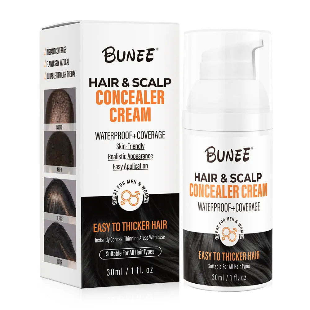 30ml hair thinning concealer pomade pot for scalp coverage