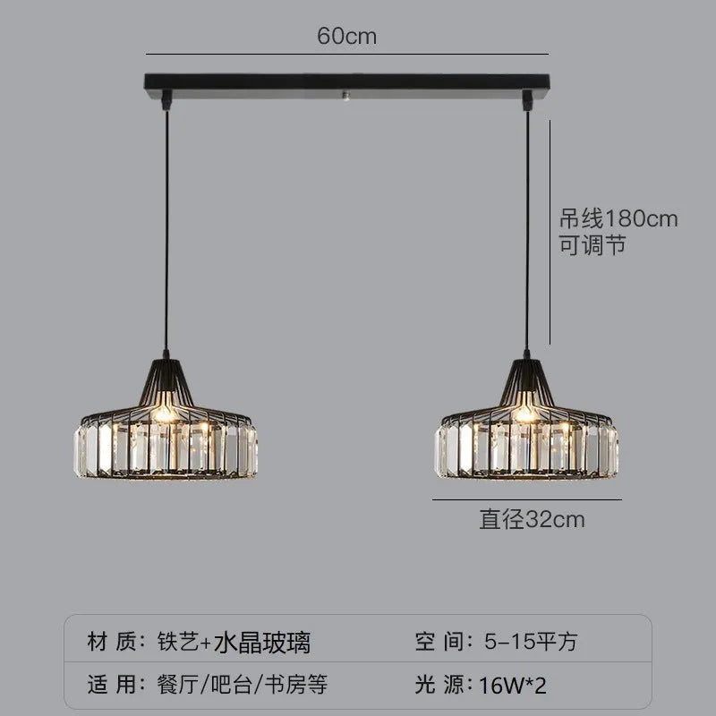 Modern crystal chandelier drop light in gold finish with LED colour change settings