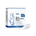 Pack of four nano microneedle body shaping patches for localised fat reduction.