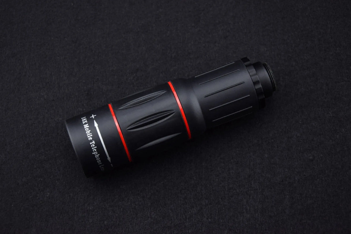 18x high-definition external telephoto lens for mobile phones with waist pack and cleaning cloth