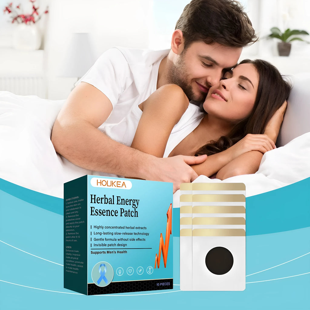 Pack of 10 herbal navel patches with moxa leaf and Asian ginseng ingredients