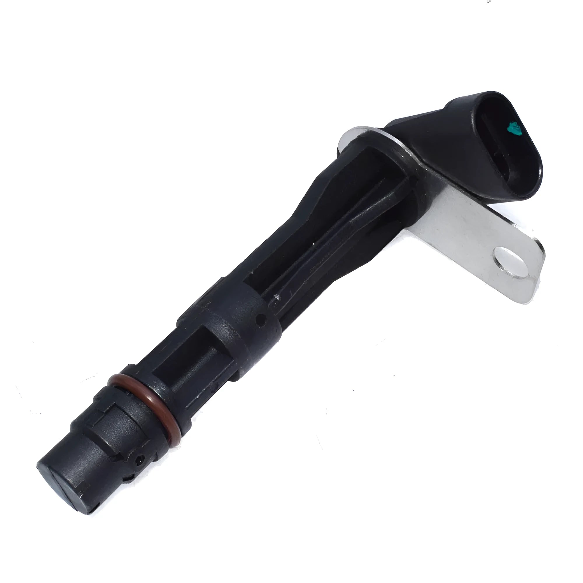 Black automotive sensor for General Motors vehicles, compatible with listed OE part numbers.