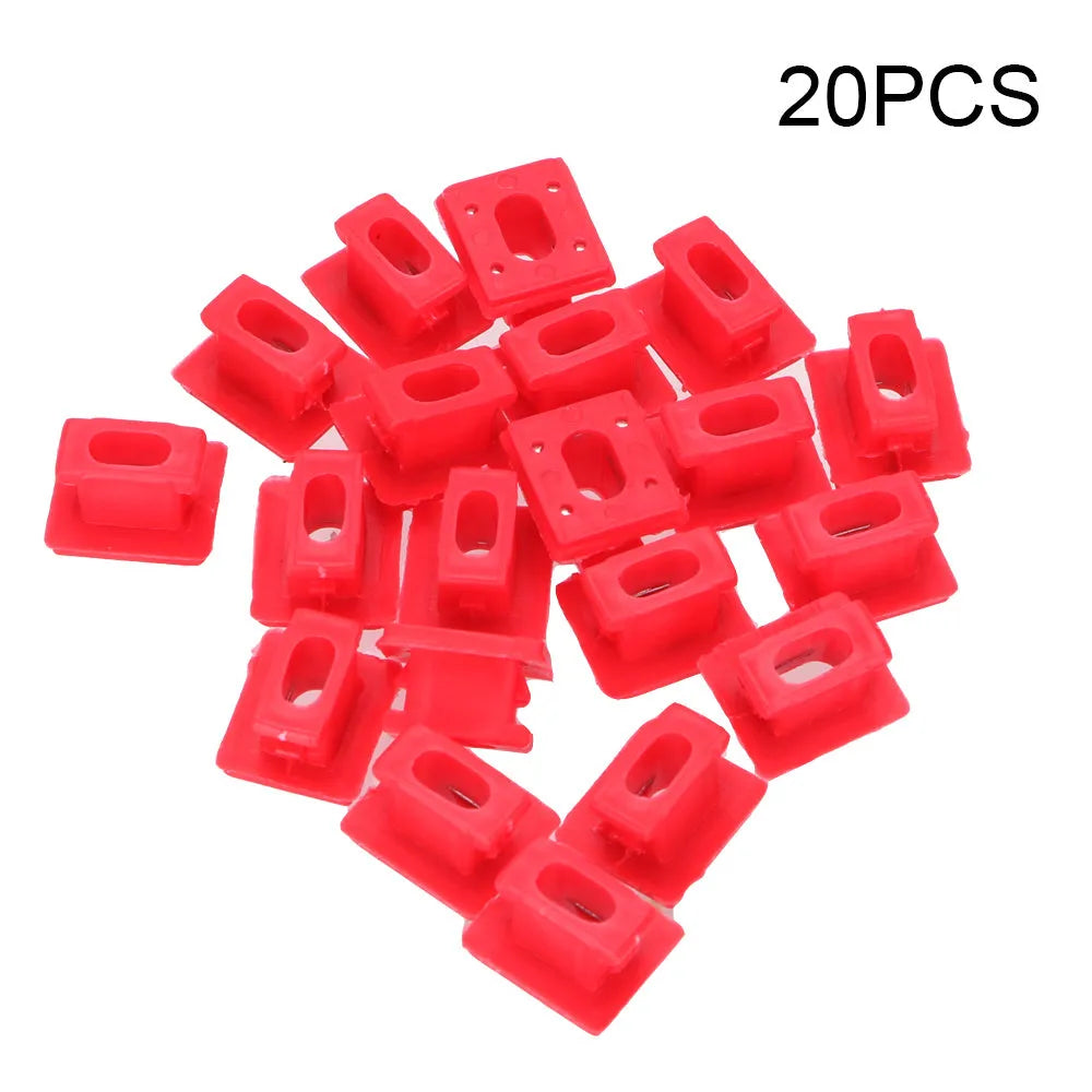 Plastic BMW door trim panel retaining clips for E46 E65 E83 models replacement set