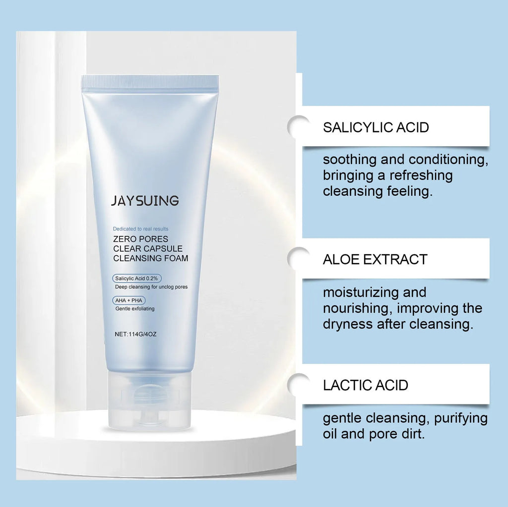 114g tube of Salicylate Cleansing Facial Cleanser for delicate pores.