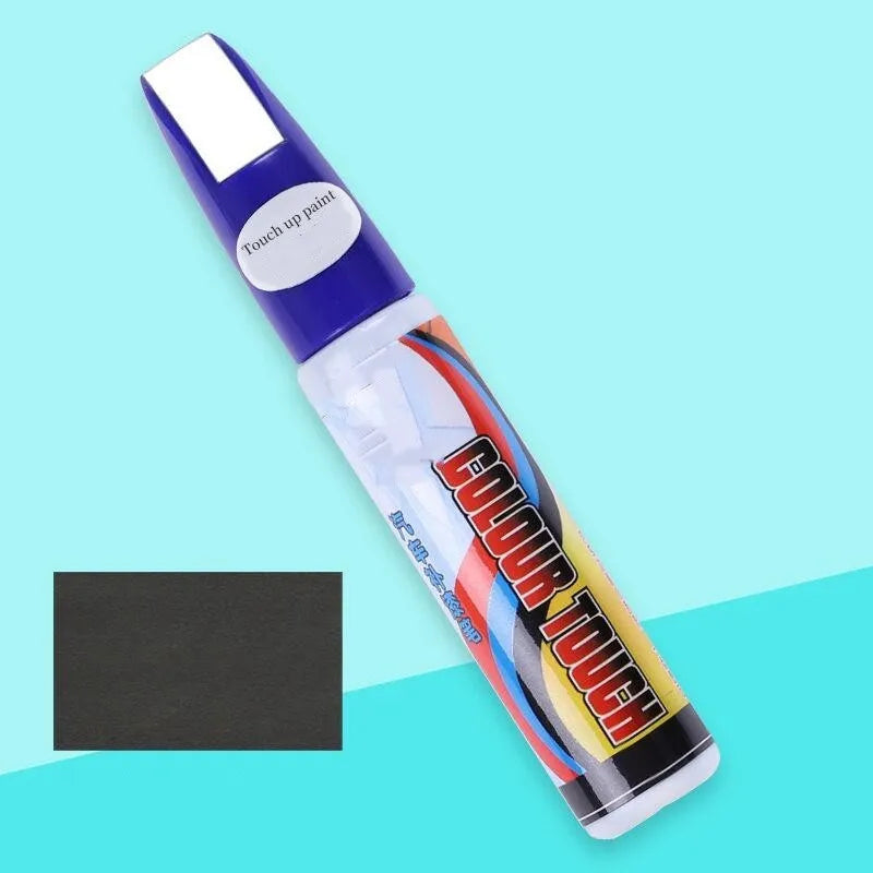 Automotive paint repair pen scratch repair fluid 4-piece kit with touch-up paint pen and accessories