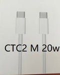 White British 20W PD fast charger with USB-C cable for mobile phones