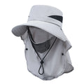 Men's adjustable polyester fisherman hat with a big brim in army green colour.