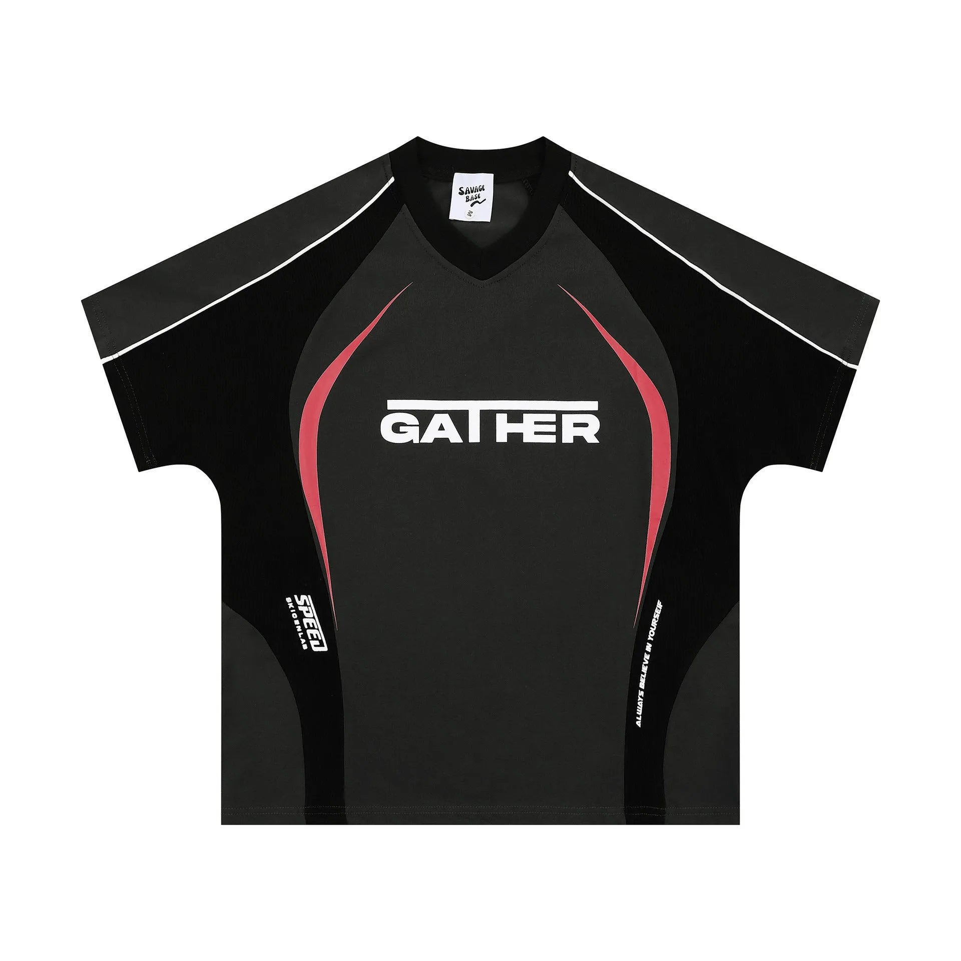 Men's loose fit t-shirt with colour matching letters printed design in black or apricot colour
