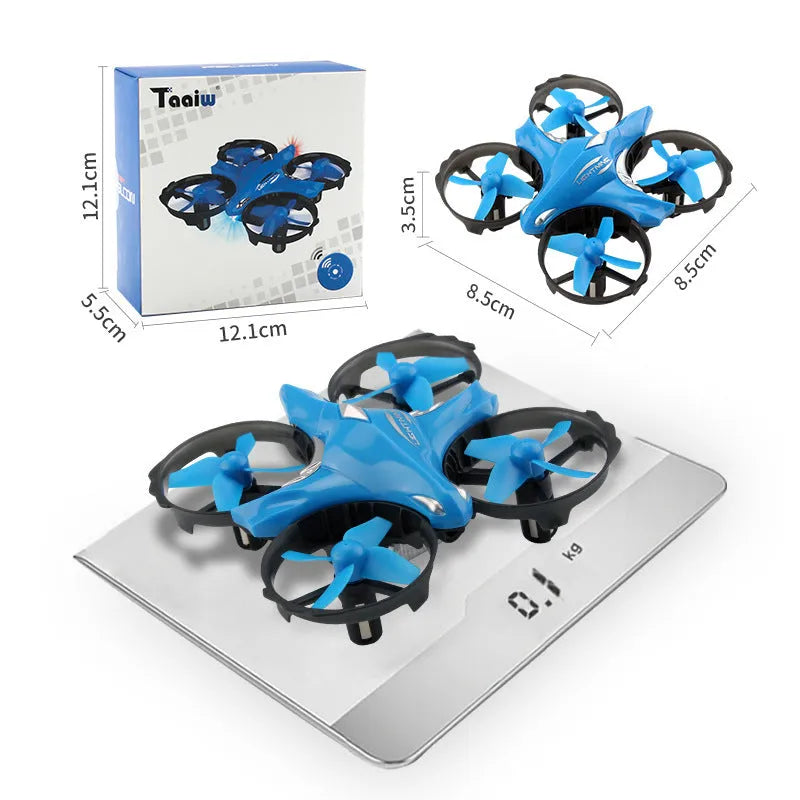 Four-axis UAV mini drone with intelligent gesture sensing, plastic body, under 30cm, available in induction version for teenagers